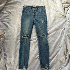 Madewell Ripped Skinny Jeans